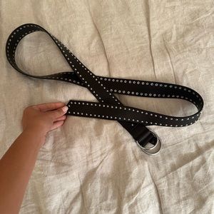 All saints long belt